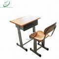 Adjustable School desk & chair for student 4