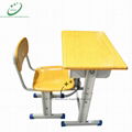 Adjustable School desk & chair for student 5