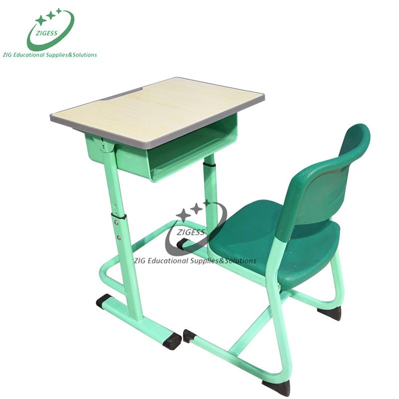 Adjustable School desk & chair for student KZ10MDKY01ST ZIGESS (China Manufacturer) Other
