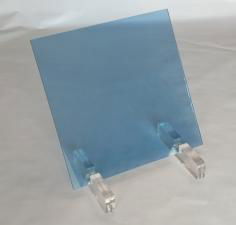 tinted blue float glass