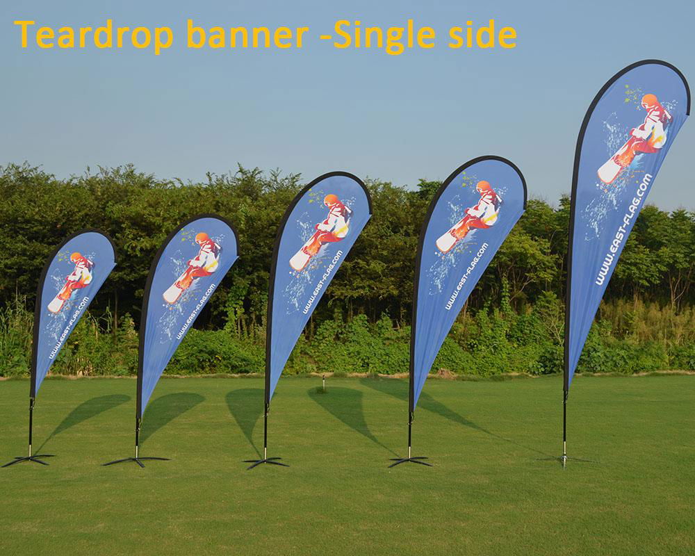 Free shipping premium quality customized printed beachflag