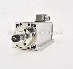 1.5 kw 110V Square High Speed Square Air Cooled Spindle Motor 