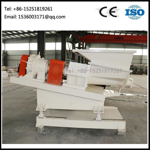 Conical force feeder for kneader