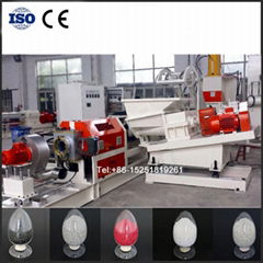 Plastic compounds conical force feeder 