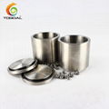 100ml 304 Stainless Steel Ball Mill Jar for Planetary Ball Mill