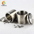 100ml 304 Stainless Steel Ball Mill Jar for Planetary Ball Mill