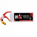 HLK 1500mAh 22.2V 220C 6S1P Lipo Battery Pack with XT60
