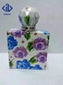 New design glass perfume bottle with decals 3