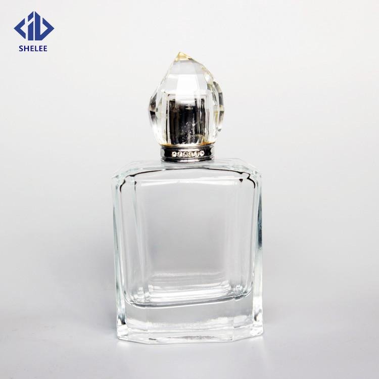 hot sale glass perfume bottle with spray pump 4