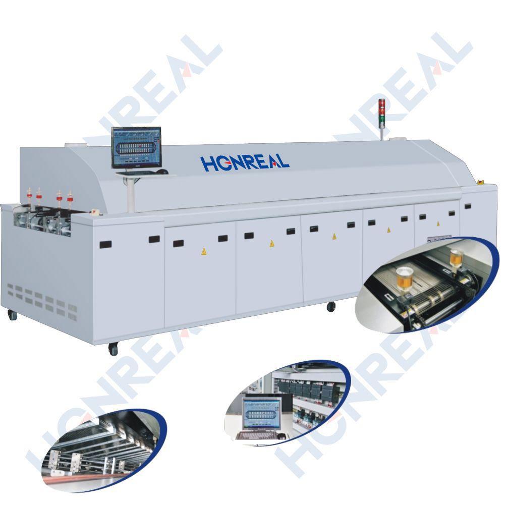 Good Price SMD Reflow Soldering hot air soldering LED reflow oven Machine