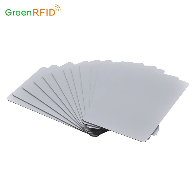 Custom printable Blank white rfid cards iso 125khz tk4100 proximity ID card
