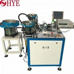 Automatic magnetic core assembly rubberizing machine - manufacturers supply