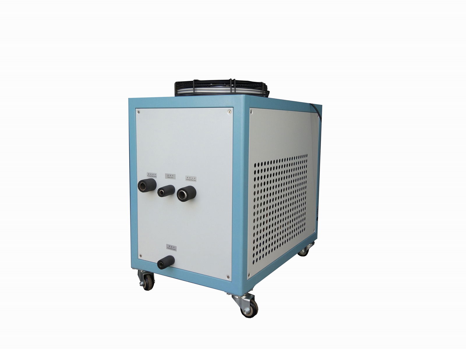 high effective cooling capacity screw chiller for injection factory 4