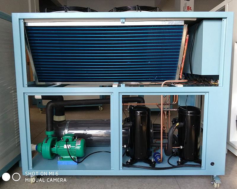 AIr cooled industrial water chiller for cooling system 5