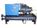 Lechang series large cooling capacity air cooled screw chiller with PLC 1