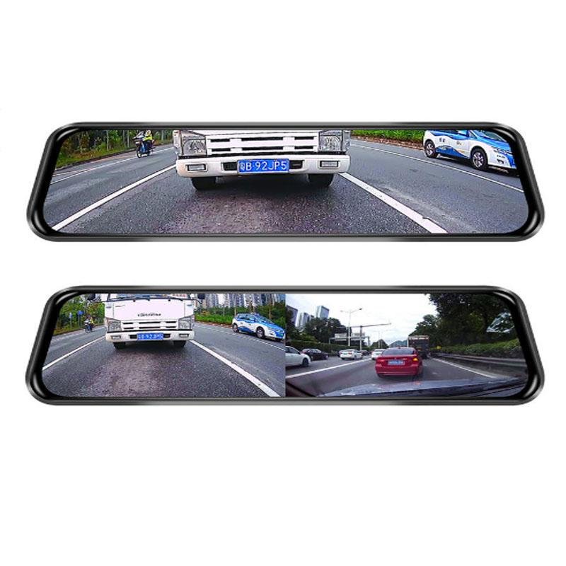 10 "full-screen rearview mirror dashcam parking monitoring gravity sensor 5