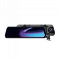 10 "full-screen rearview mirror dashcam