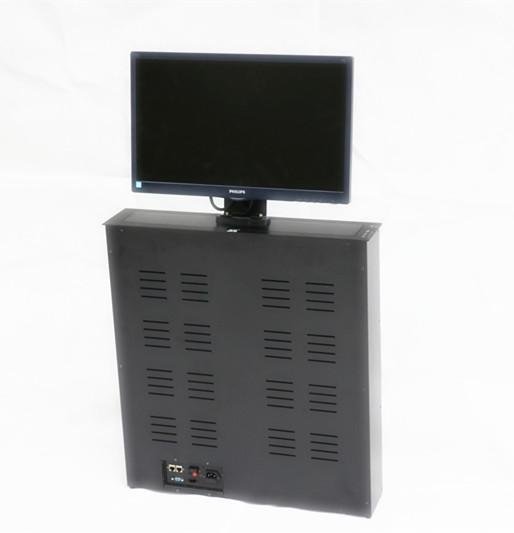 晶固（17-24英吋）液晶屏顯示器昇降器電動會議桌隱藏式 3