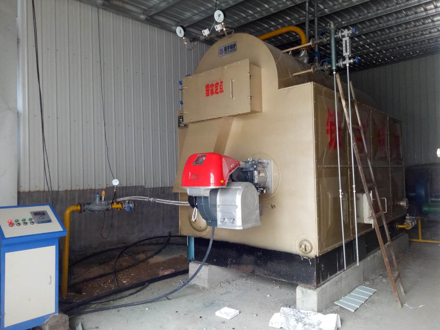 Gas/Oil fired horizontal steam boiler 3