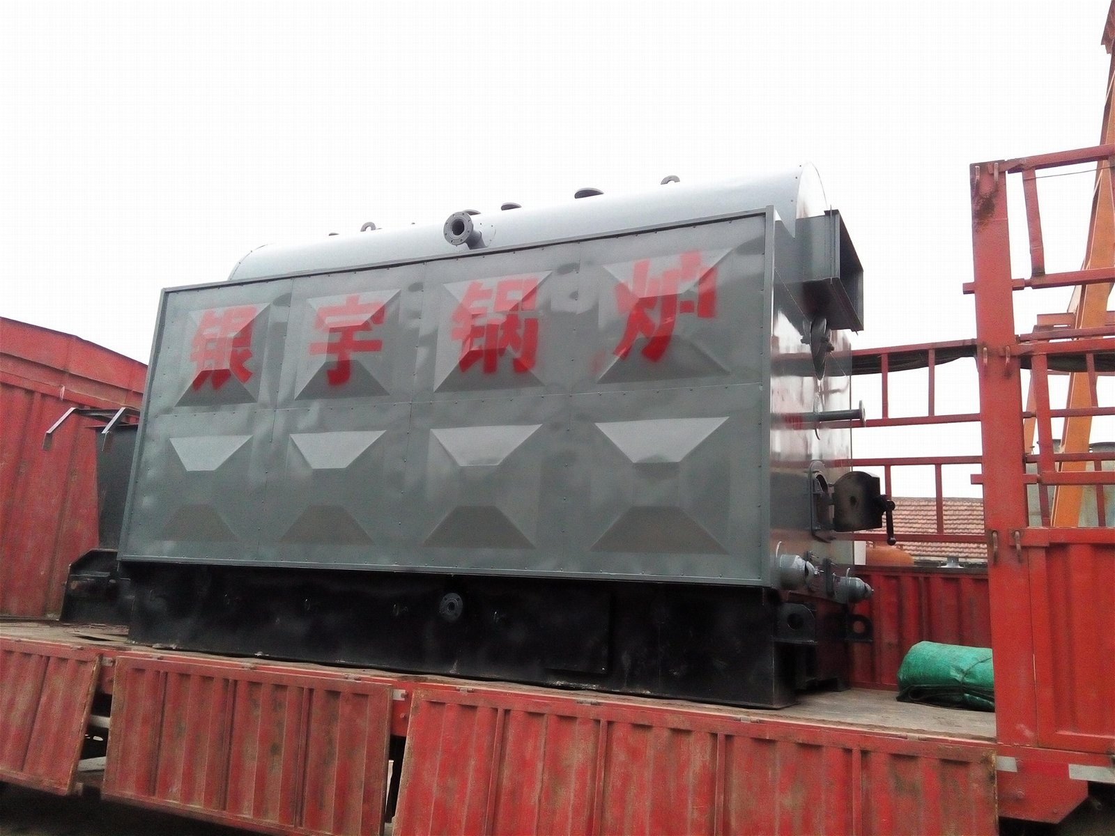 Coal/biomass fired horizontal steam boiler 3