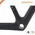  Full Carbon Fiber Gravel Bike Frame thru-axle 700x38C 4