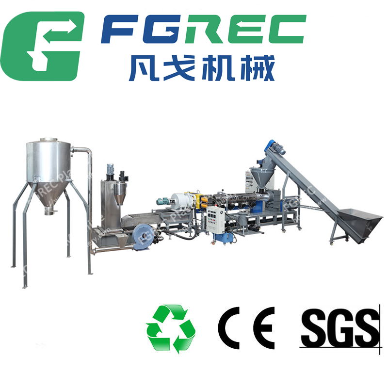 Plastic granulator line plastic recycling machine SJ Fange (China
