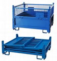 Foldable collapsible stackable pallet stillage cage container Heavy duty 1200mm