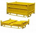 Foldable collapsible stackable pallet stillage cage container 1600*1200mm 1