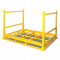 Foldable collapsible stacking assembly Racks Pallet Stillage Tyres Textile Rolls