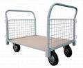 Assembly Hand Cart Trolley: Platform Flat Bed Hand Cart Truck Trolley 2