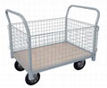 Assembly Hand Cart Trolley: Platform Flat Bed Hand Cart Truck Trolley 3