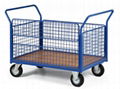 Assembly Hand Cart Trolley: Platform Flat Bed Hand Cart Truck Trolley 4