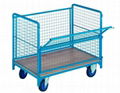 Assembly Hand Cart Trolley: Platform Flat Bed Hand Cart Truck Trolley 5