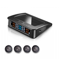 Hot Sale Smart Wireless Solar-powered Tire Pressure Monitor System TPMS External 3
