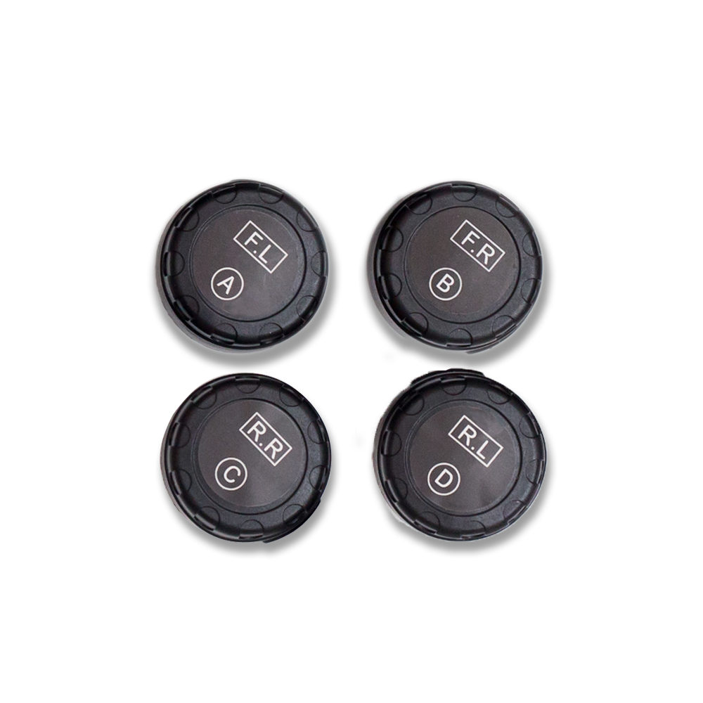 Hot Sale Smart Wireless Solar-powered Tire Pressure Monitor System TPMS External 4