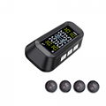 Popular External TPMS Car Solar Power Smart Wireless MINI TPMS Tire Pressure Mon 2