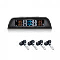 Newest Internal Type Bluetooth BLE 4.0 Solar Power Car Alarm Systems TPMS for C 5