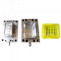 plastic injection crate mold for vegetable