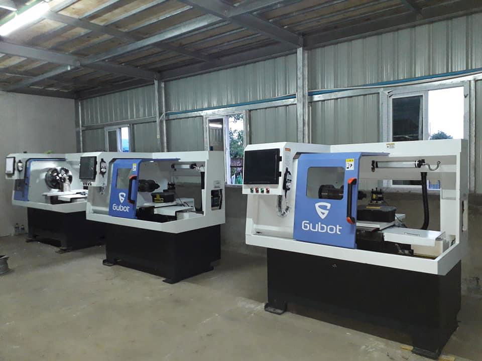 Auto rim ,Machine wheel cnc lathe machine used for diamond cut wheel rims, 2