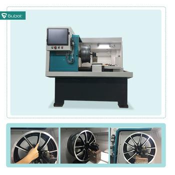 Auto rim ,Machine wheel cnc lathe machine used for diamond cut wheel rims, 5