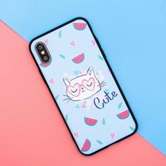 Cat Custom iphone Cases for IPhone XS