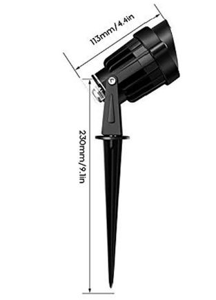 outdoor solar spotlight 2