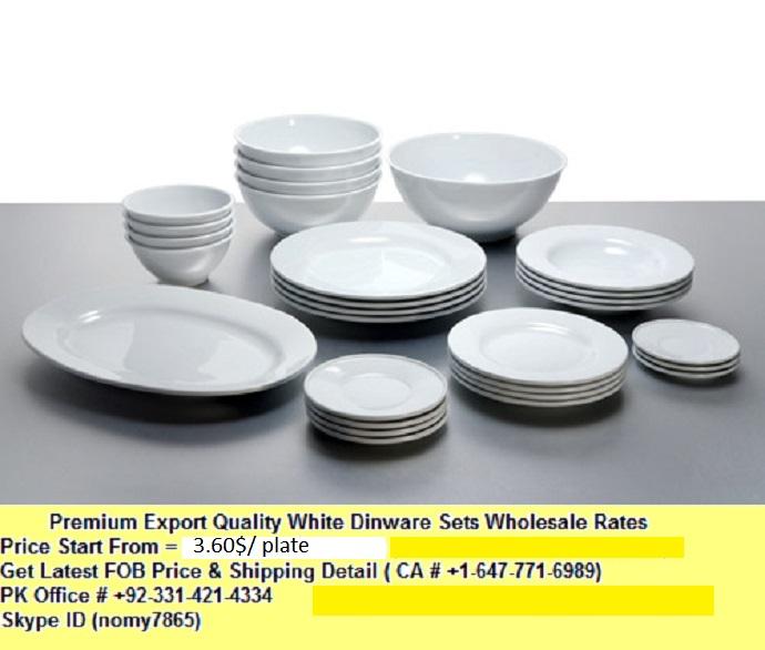 STOCK SALE OF DINING PLATES WHOLESALE PRICES DIN99 LCT99 (Pakistan