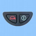 Silicone Rubber Membrane Switch For Controller Use