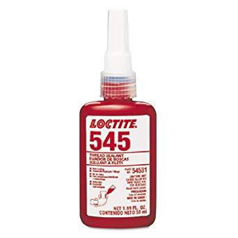 545™ Thread Sealant Hydraulic Pneumatic Fittings 10 ml Bottle