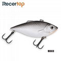 Recertop New Deep Diving Vibrating Hard Lure Lipless Fishing Crankbaits 1