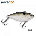 Recertop New Deep Diving Vibrating Hard Lure Lipless Fishing Crankbaits 5