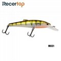 Recertop Large and Thick Bill Angry Jerk Crank Floating Hard Lure 5