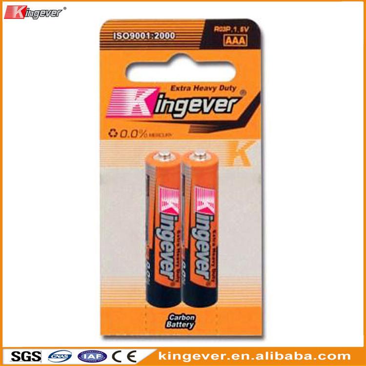 kingever AAA size R03 1.5V AAA/七号 (China Manufacturer) Battery