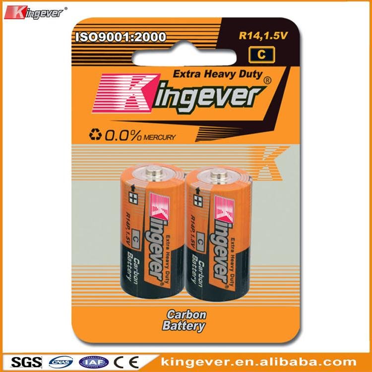 kingever 二號乾電池/C 1.5V 4